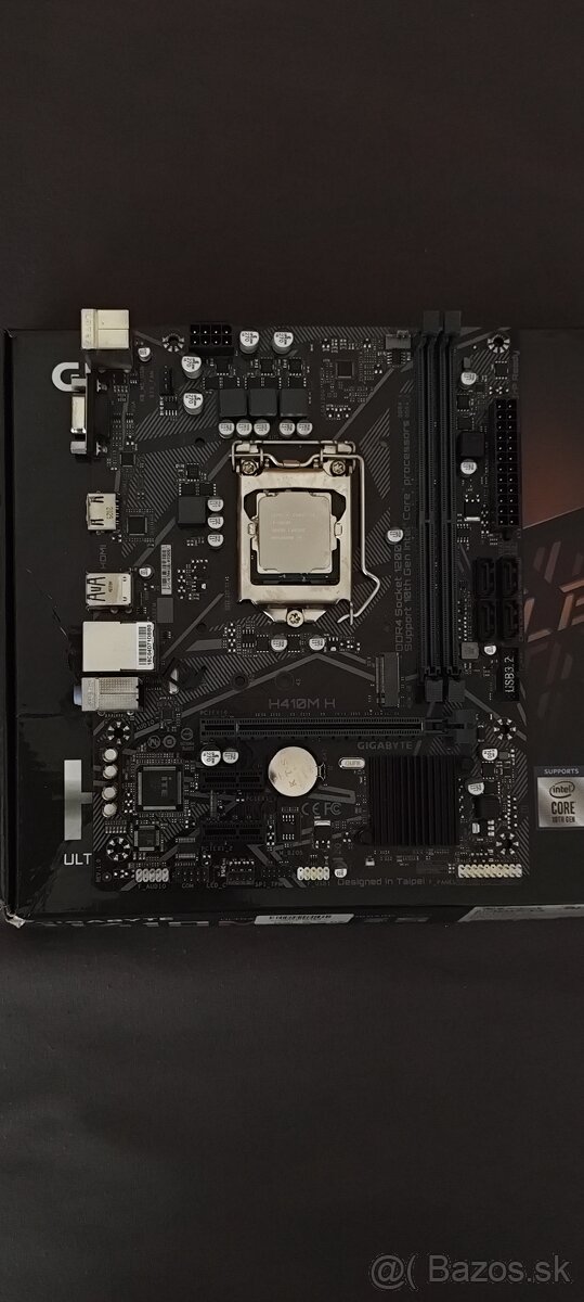 I3 10100 + Gigabyte H410M - 4