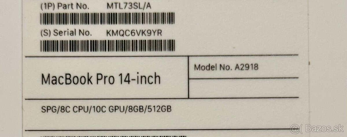 Macbook pro 14 inch M3 512 gb - 4