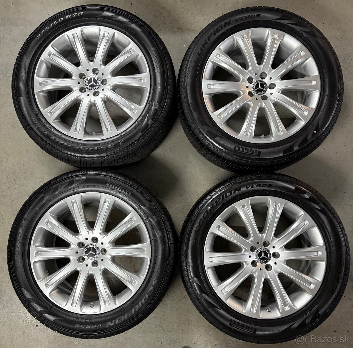 Letná sada 5x112 R20 , 275/50/20 Mercedes GLE Coupe W292 - 4