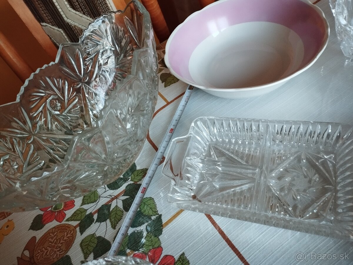 Sklo, kryštál, porcelán - 4