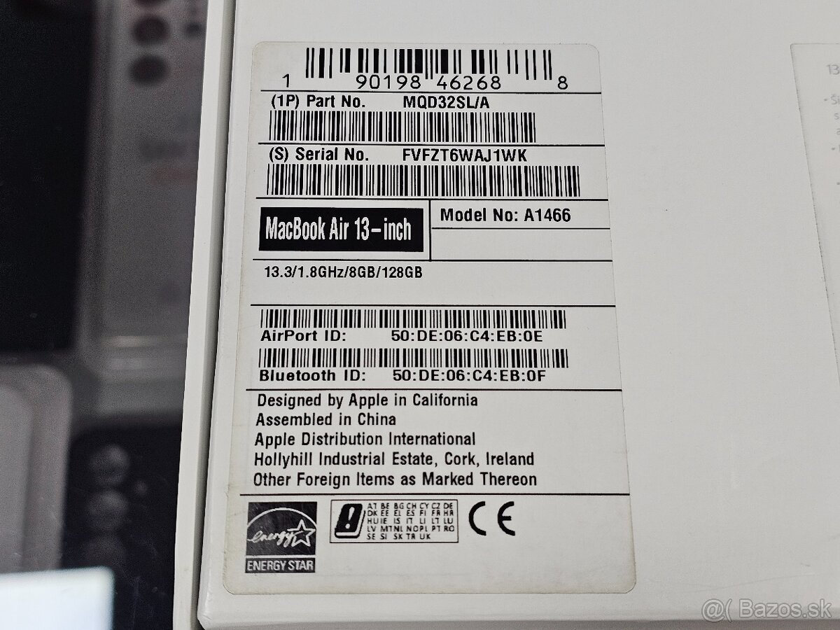 MacBook Air 2017 + Magic Mouse + AirPods 2 - 4