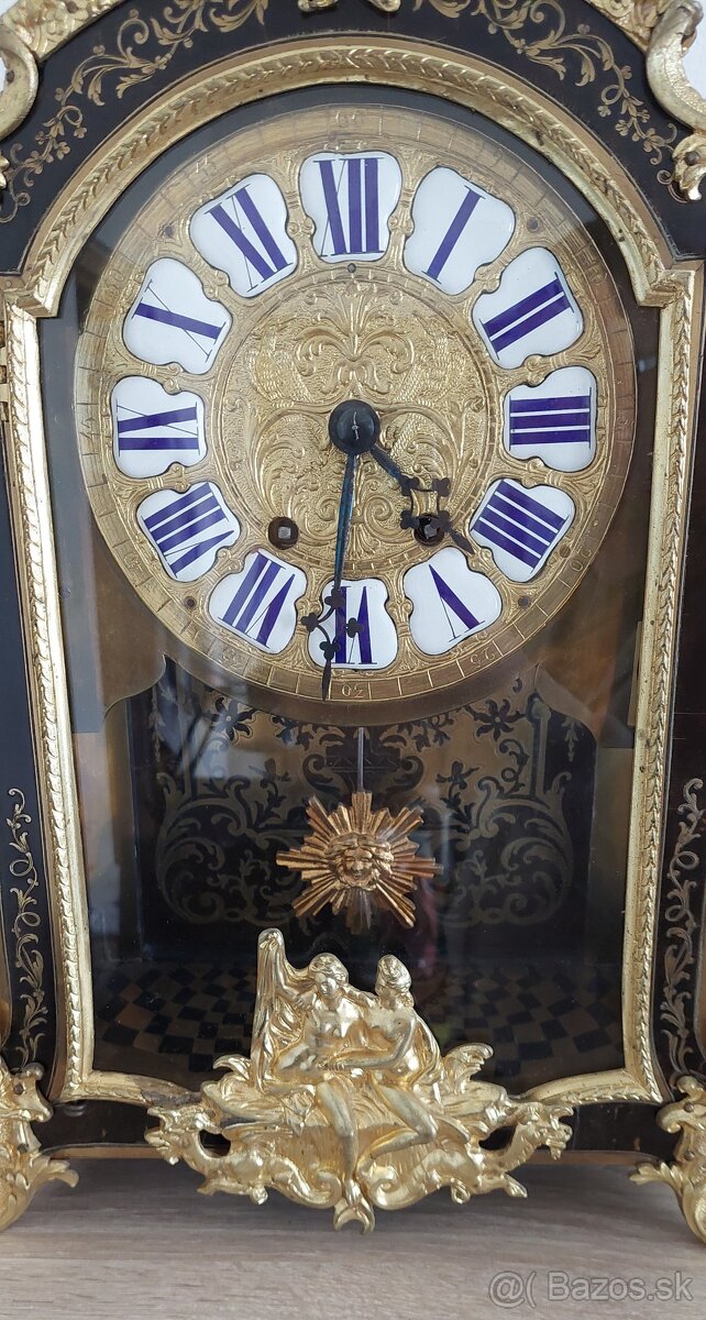 Francúzske hodiny BOULLE Jouffroy 19. stor. - 4