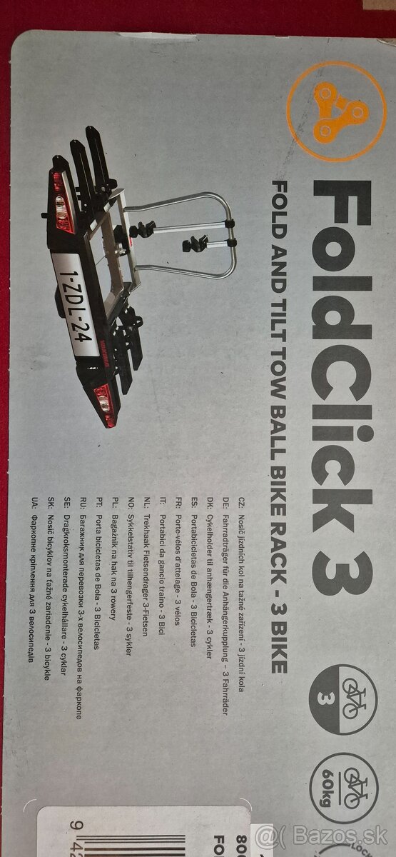 Yakima Foldclick 3 nosič - 4