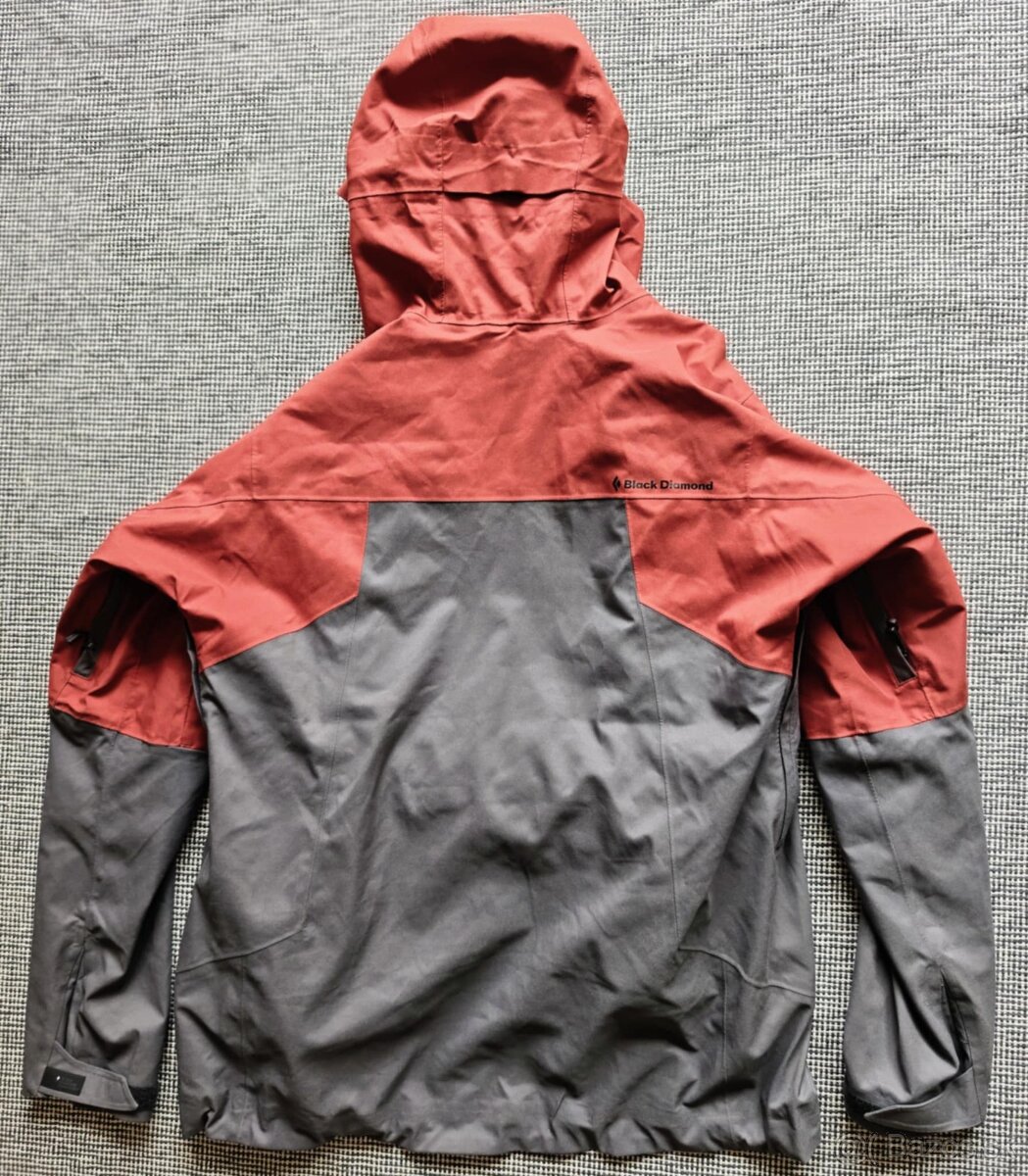 BLACK DIAMOND top lyziarska bunda BOUNDARY LINE MAPPED, nová - 4