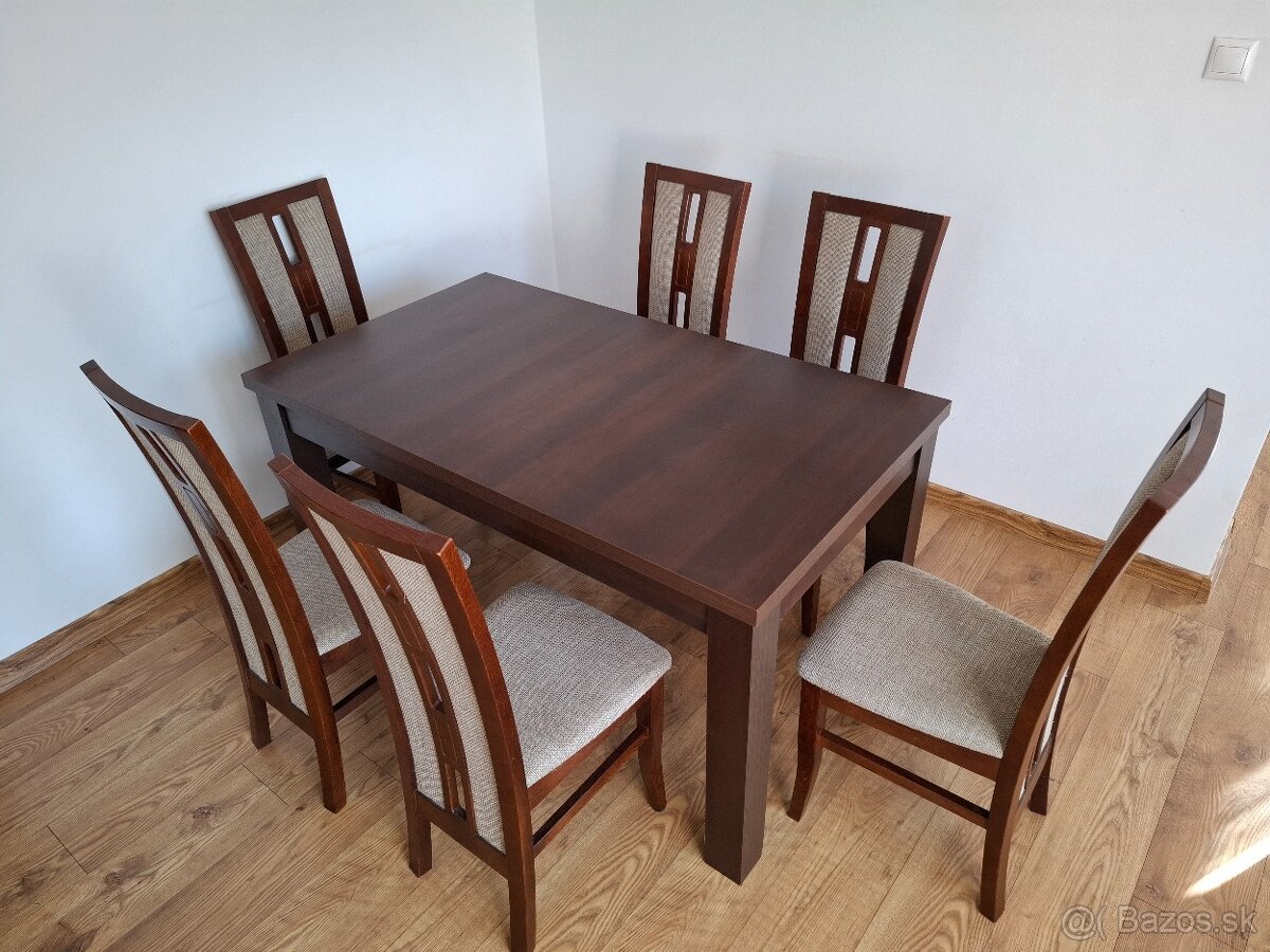 Jedálenský stôl a stoličky - 4