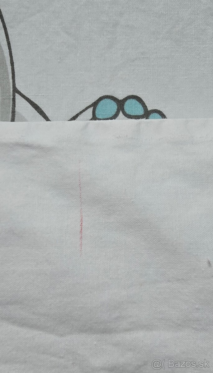 Paplon,vankúš a mantinel do postieľky - 4