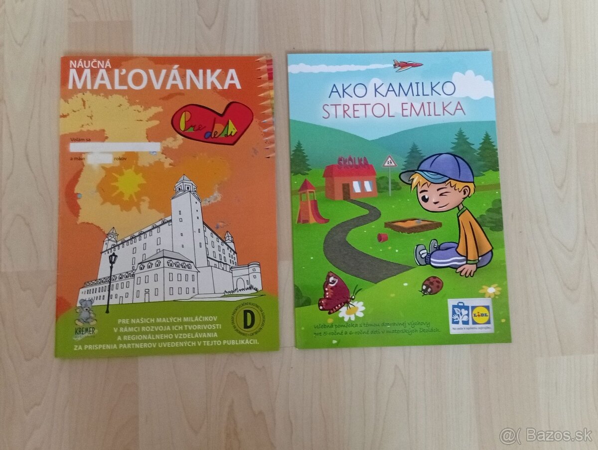 Náučné interaktívne časopisy a omaľovánky 2 - 4