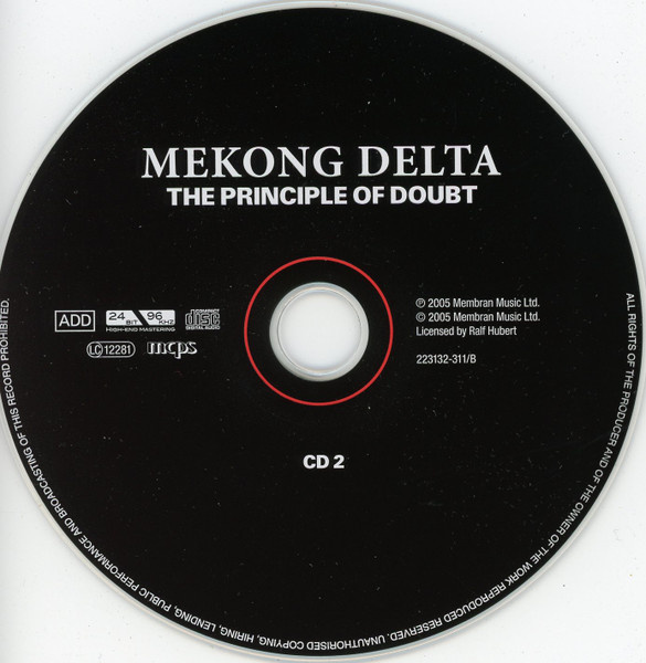 2CD Mekong Delta – The Principle Of Doubt 2005 digipack - 4