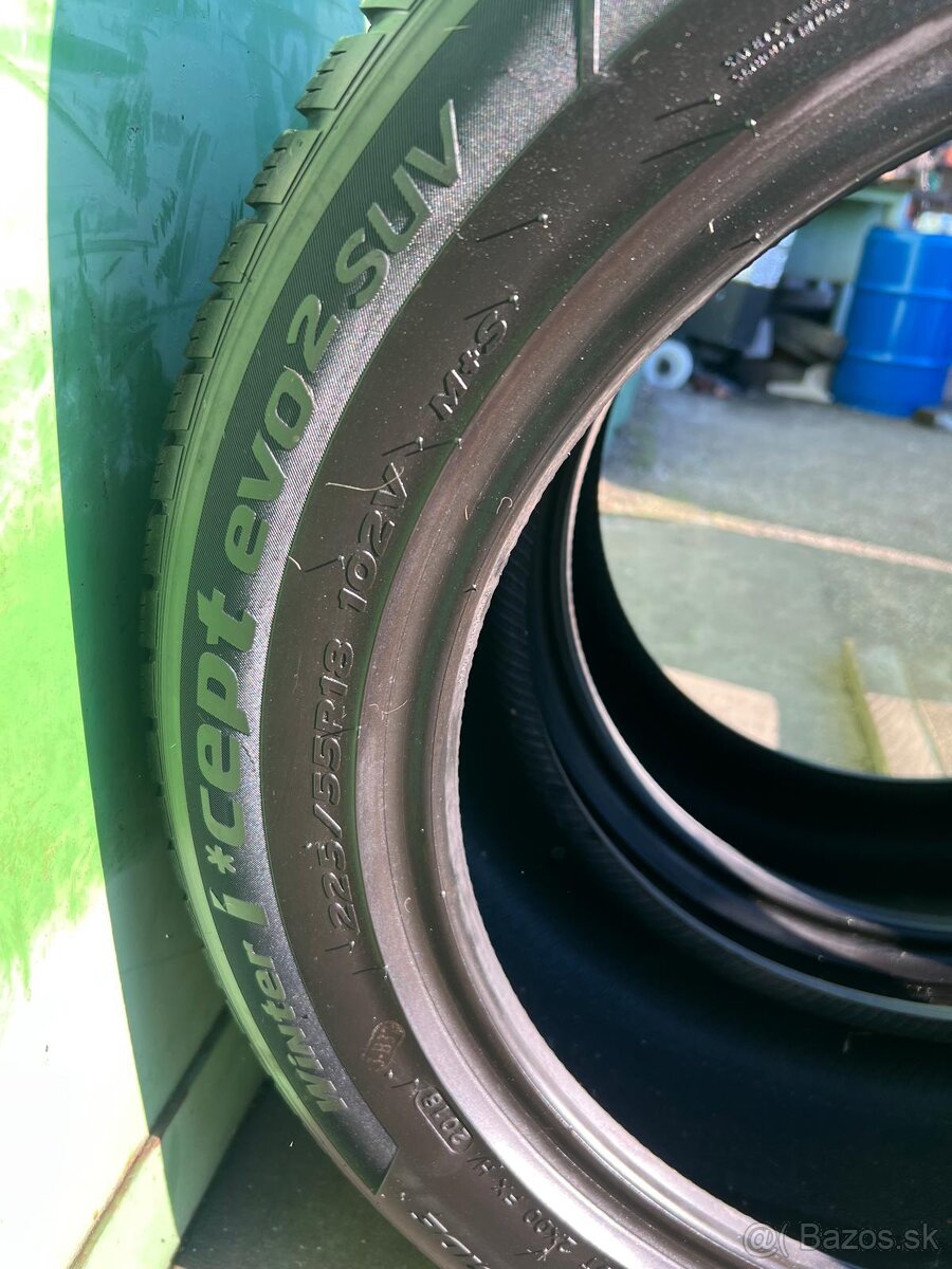 Zimné pneumatiky hankook 225/55R18 - 4