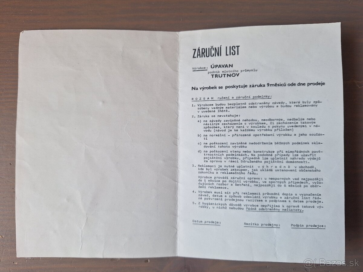 Predam retro stan Úpavan Trutnov Horizont 4 rezervovany - 4
