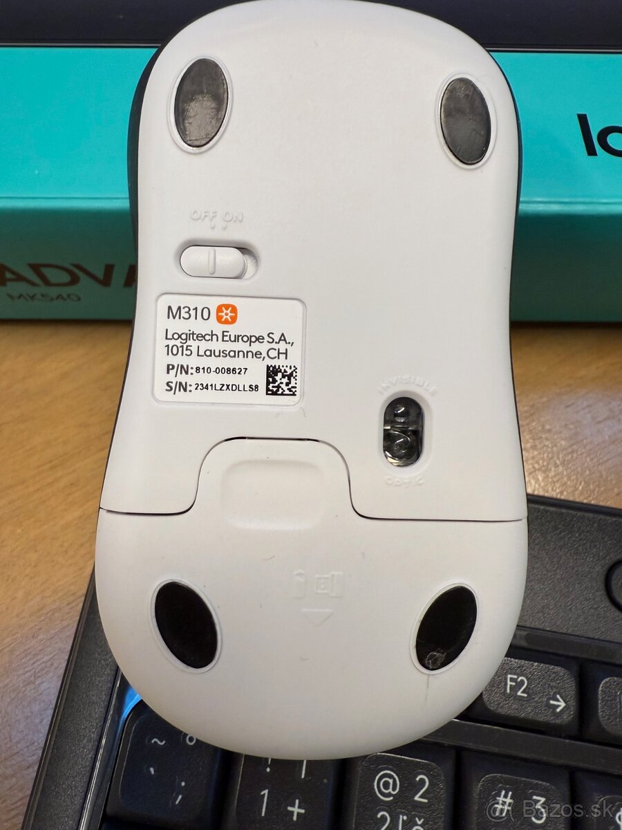 Predám klávesnicu s myšou Logitech MK540 CZ + SK - 4