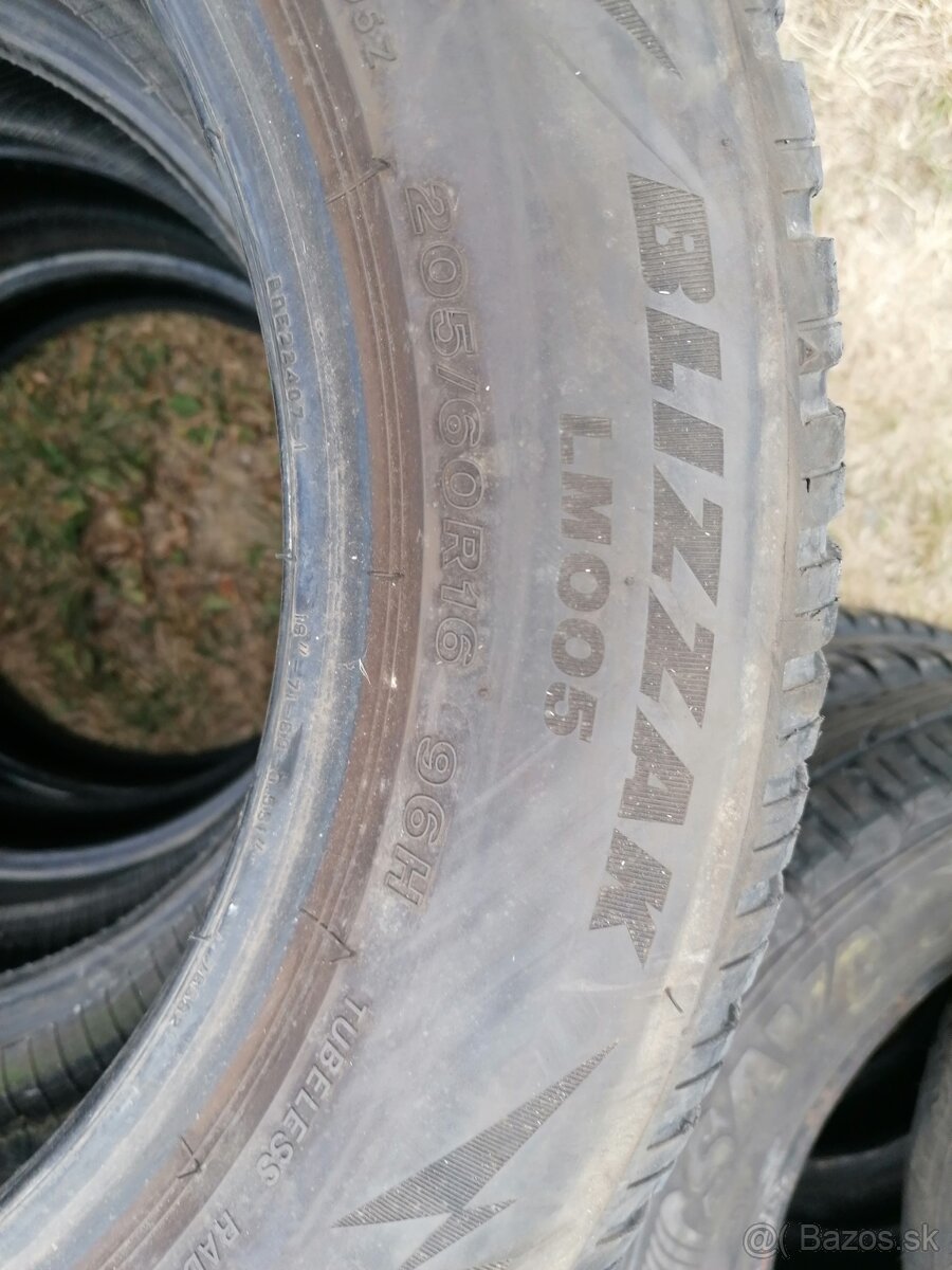 205/60r16 96H Bridgestone zimne - 4