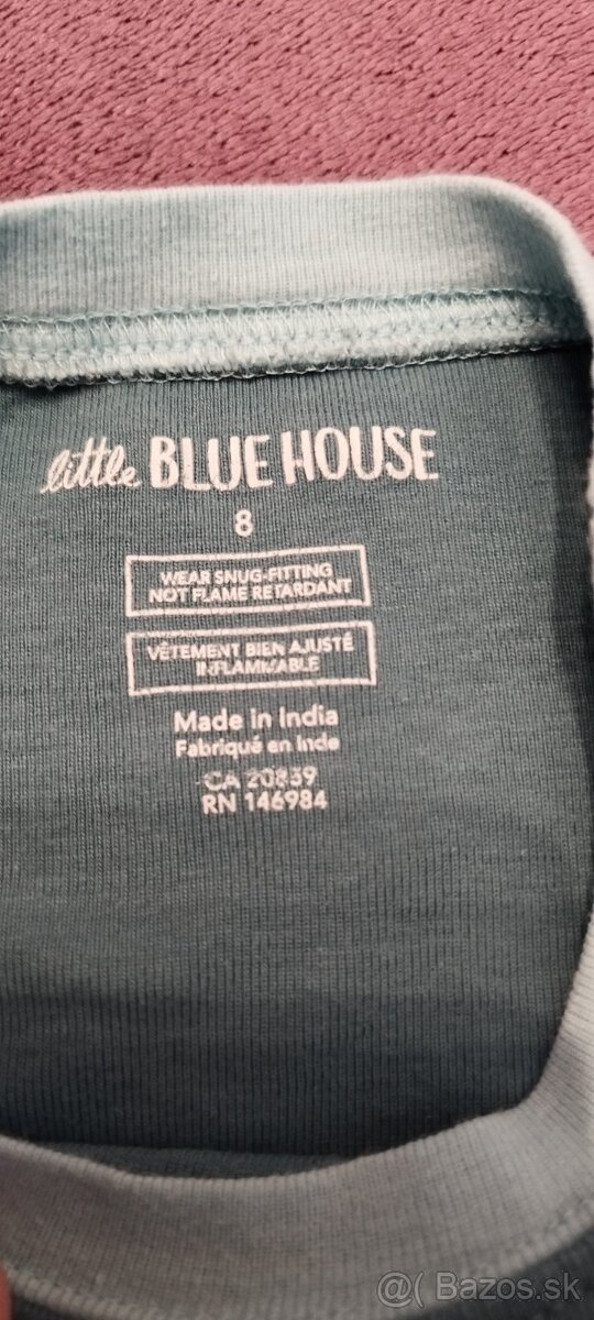 ZIMNÉ LITTLE BLUE HOUSE PYŽAMO – NA 8 ROKOV - 122 - 4