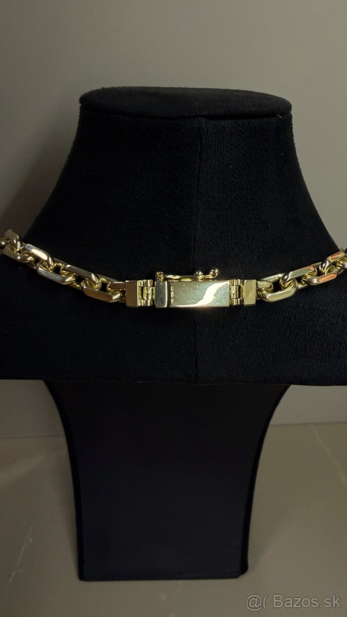 Zlata retiazka anker pilka 14k 585/1000 216g - 4