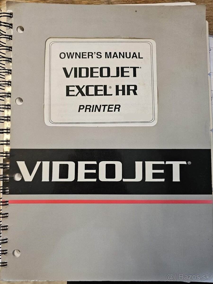 Průmyslová inkoustová tiskárna Videojet EXCEL HR 6821 - 4