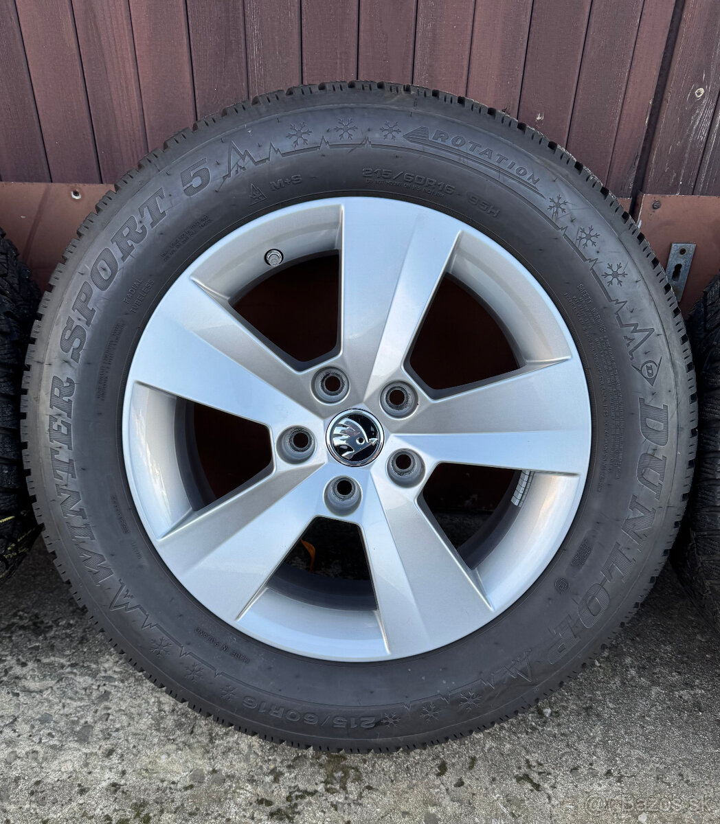 originální ALU kolesá škoda orion 5x112 - 4