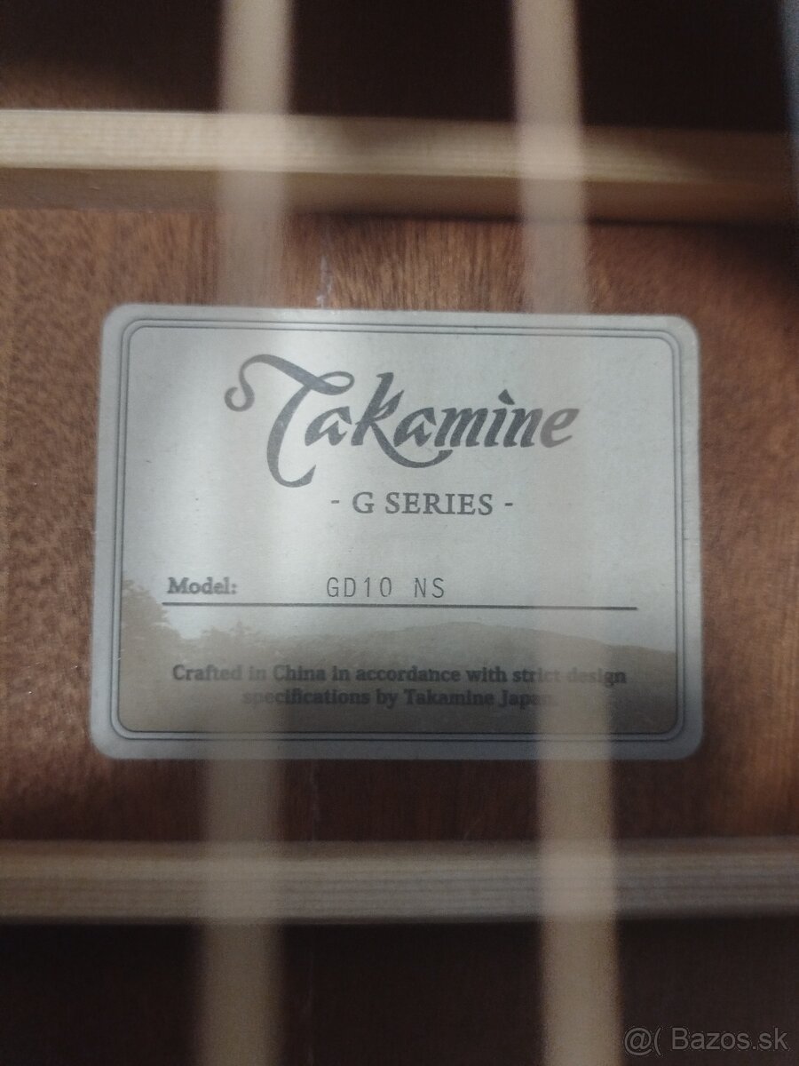 Gitara Takamine GD10 - Natural Satin + obal - 4