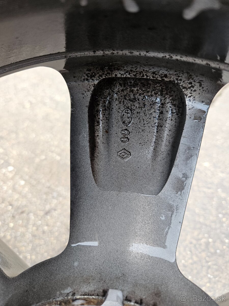 Hlinikove disky Renault Koleos R17. 114,3 - 4