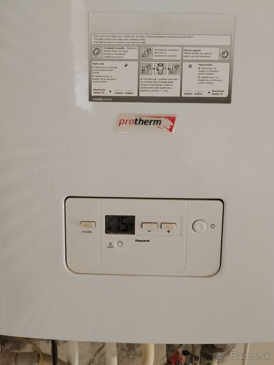 Predám plynový kotol Protherm Gepard.Nitra - 4