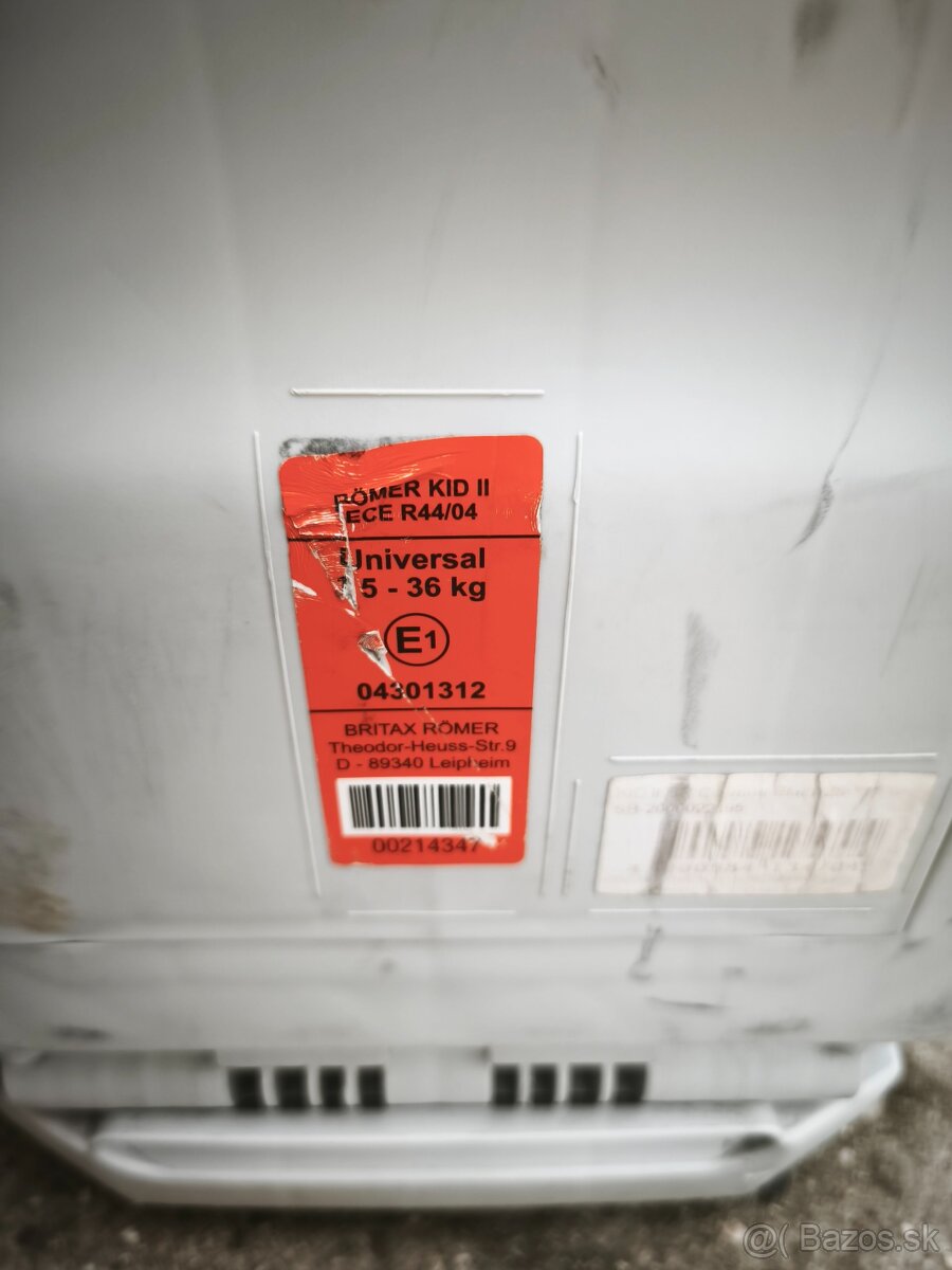 Detska sedacka 15-36kg - 4