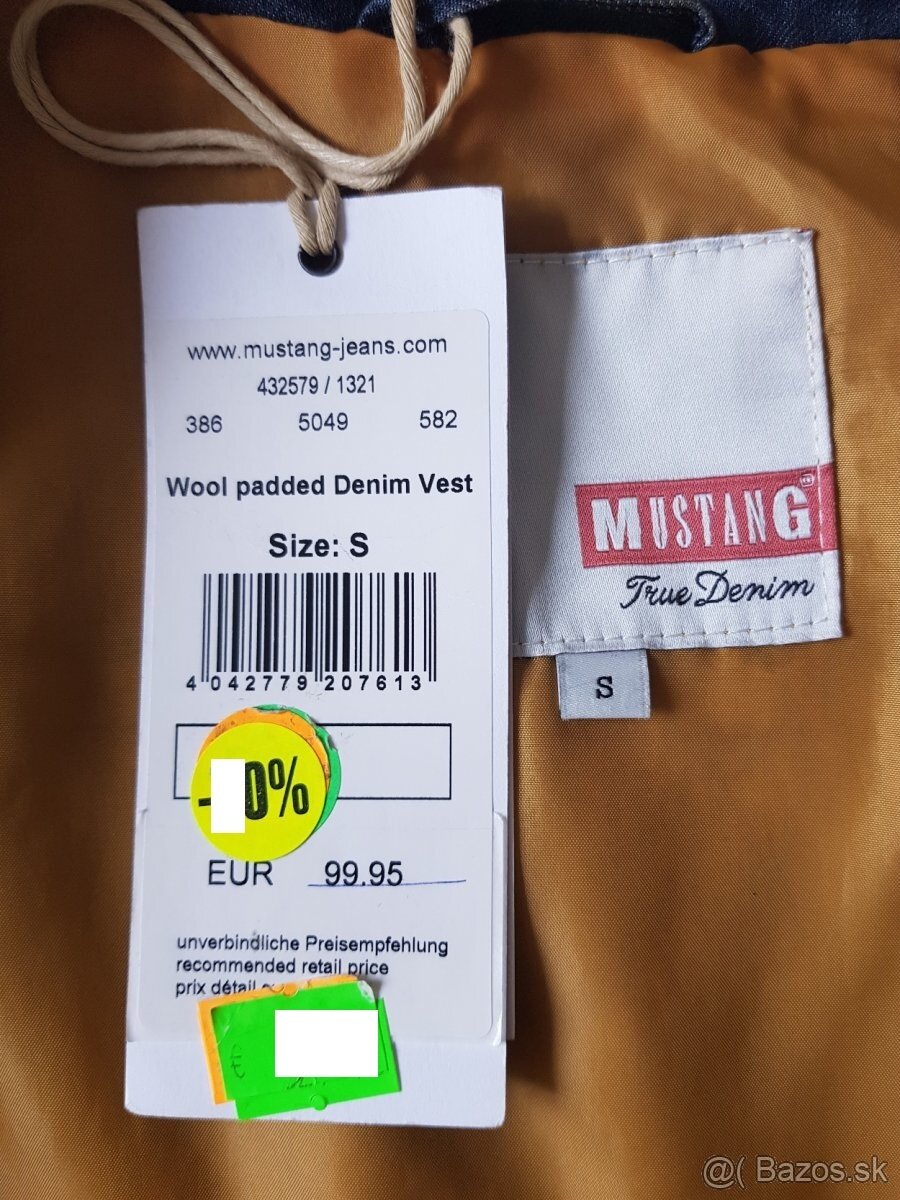 Dámska džinsová vesta MUSTANG - 4