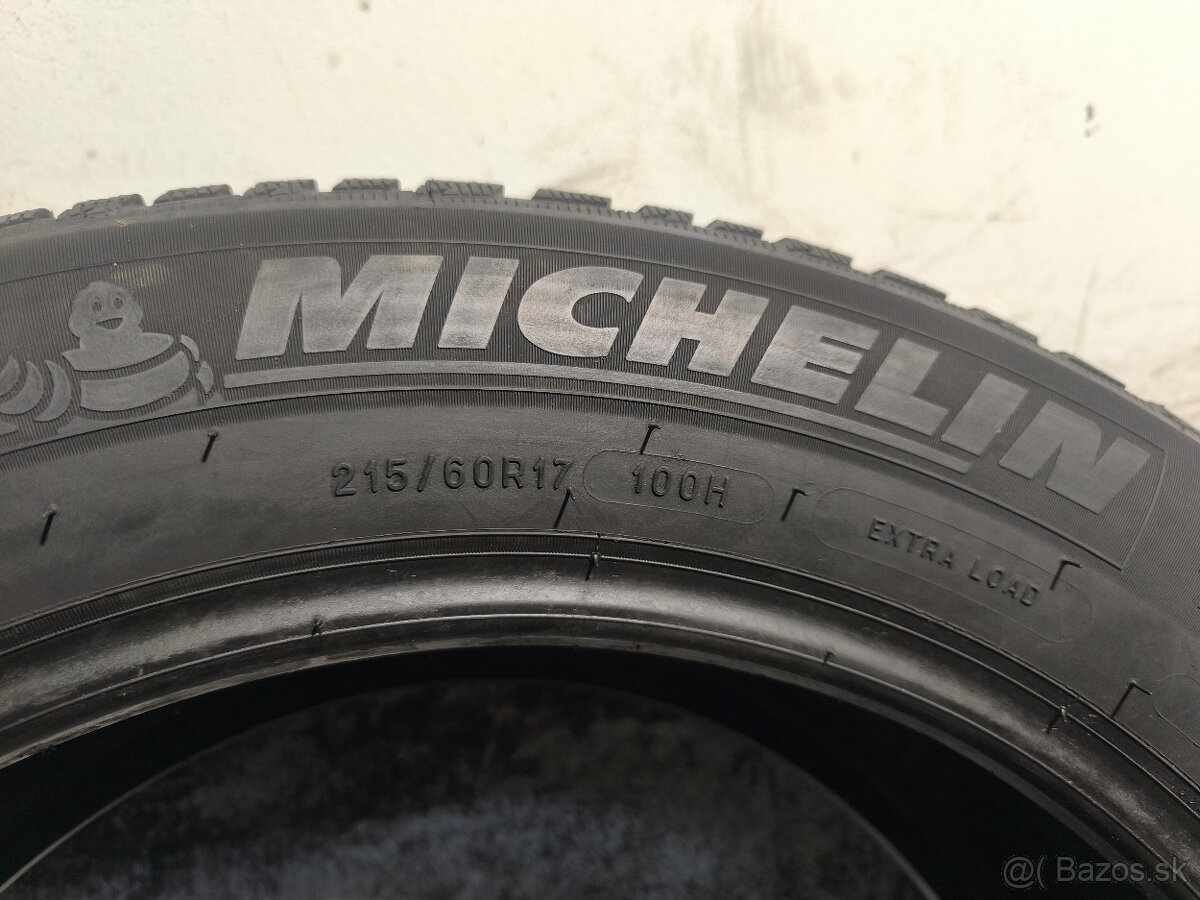 215/60 R17 Zimné pneumatiky Michelin Alpin 2 kusy - 4