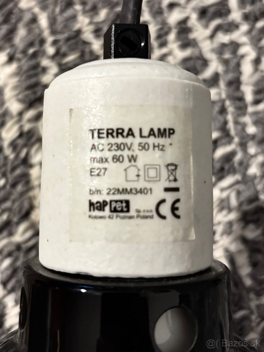 Vyhrievná Lampa do teraria Happet Terra Lamp 60 W - 4