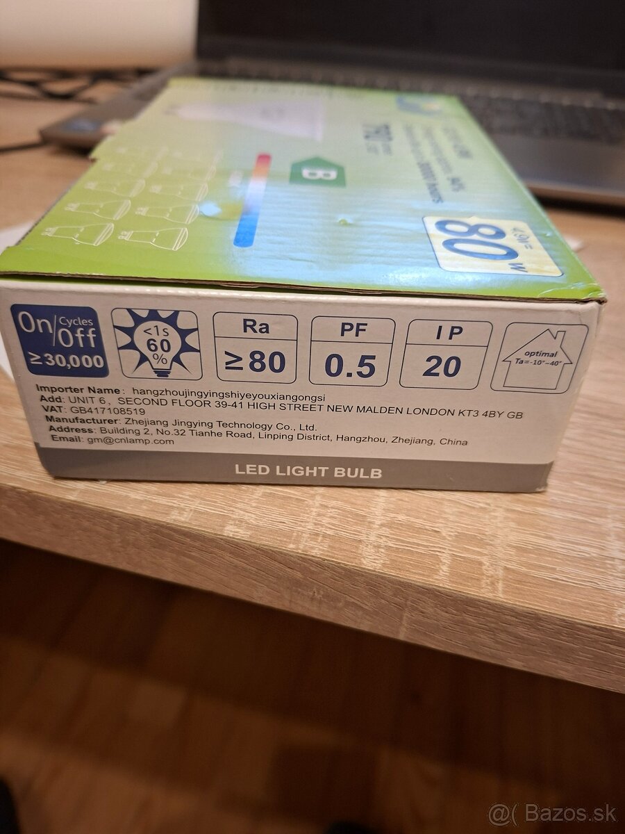 LED žiarovky GY: 10ks, 6500K, 4.9 W, GU10 - 4