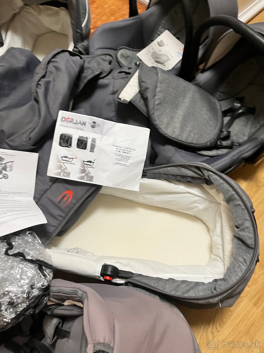 Kočík Mama kiddies Twin 3 v 1 - 4