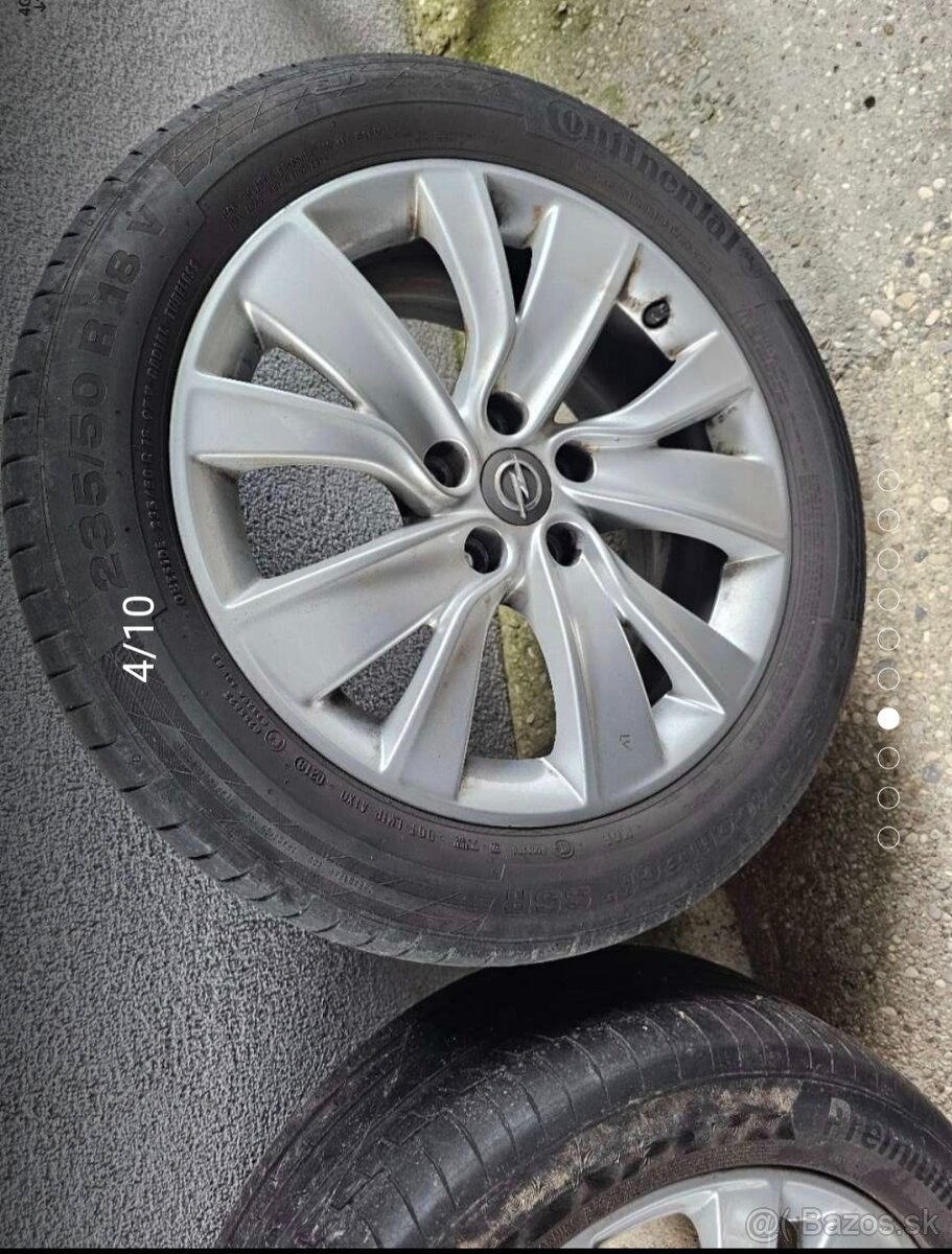 Opel disky 5x115 R18 - 4