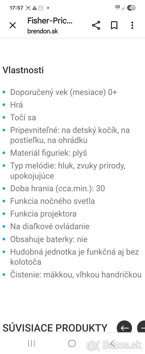 Kolotoč nad postieľku - 4