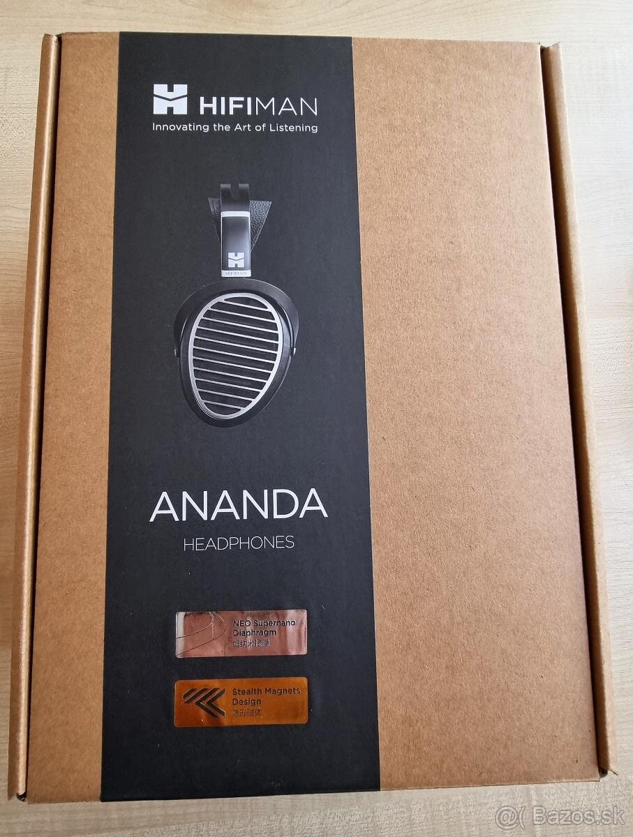 Predám HiFiMAN Ananda V3 (Stealth Magnets) - 4