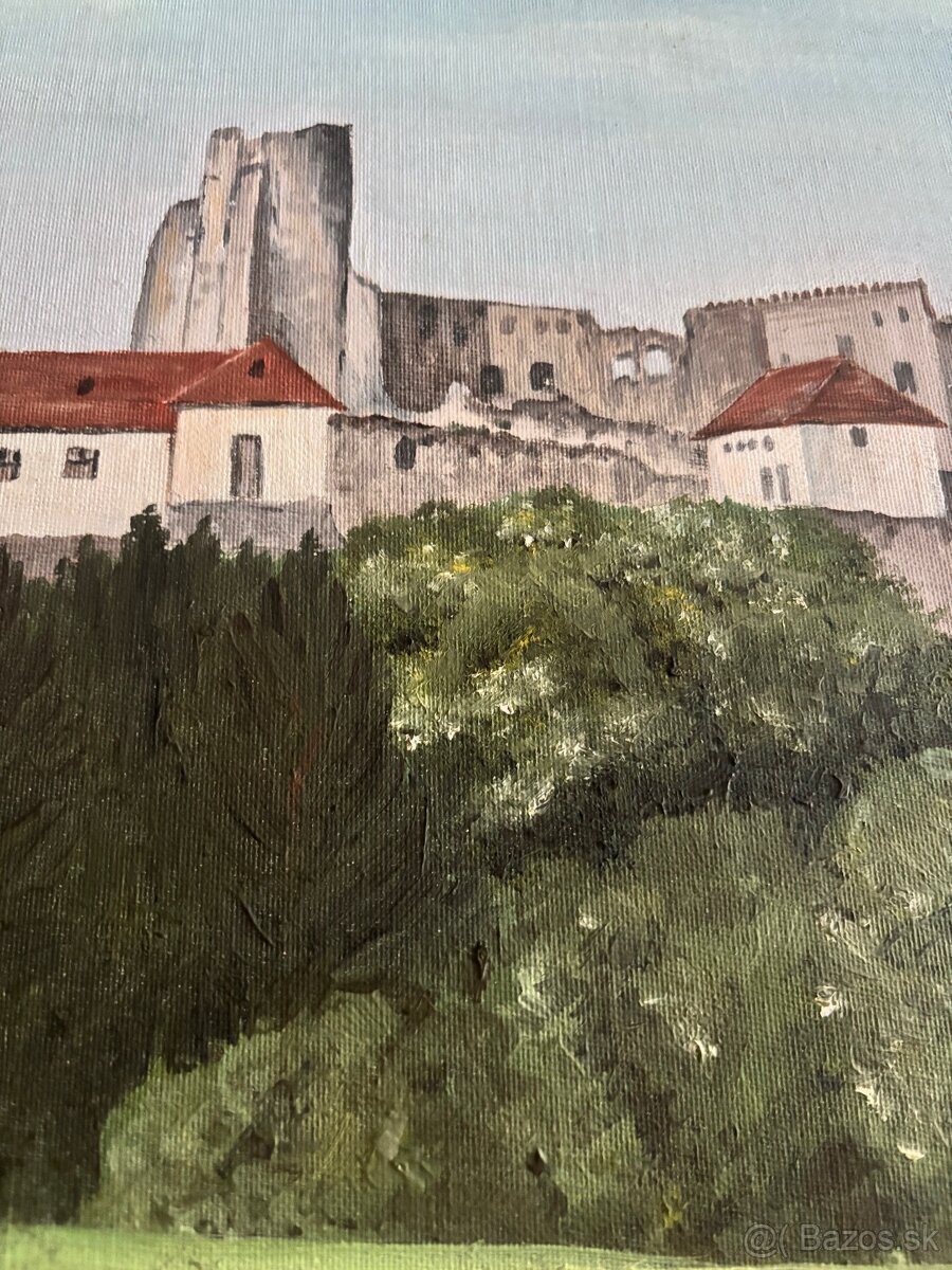 Obraz Stará Lubovna, Petruláka olej, 56x76cm - 4