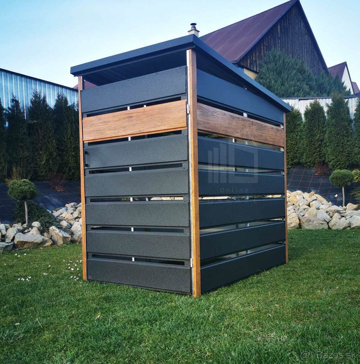 Prístrešok na smetné koše - 4