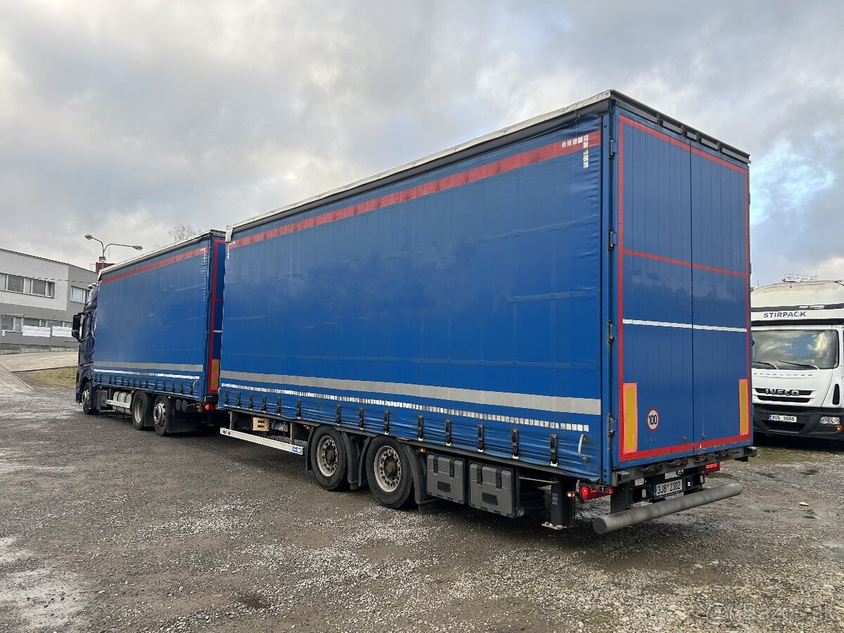 Mercedes-benz Actros 2548 + vlek Hipocar HTV18 120m3 tandem - 4
