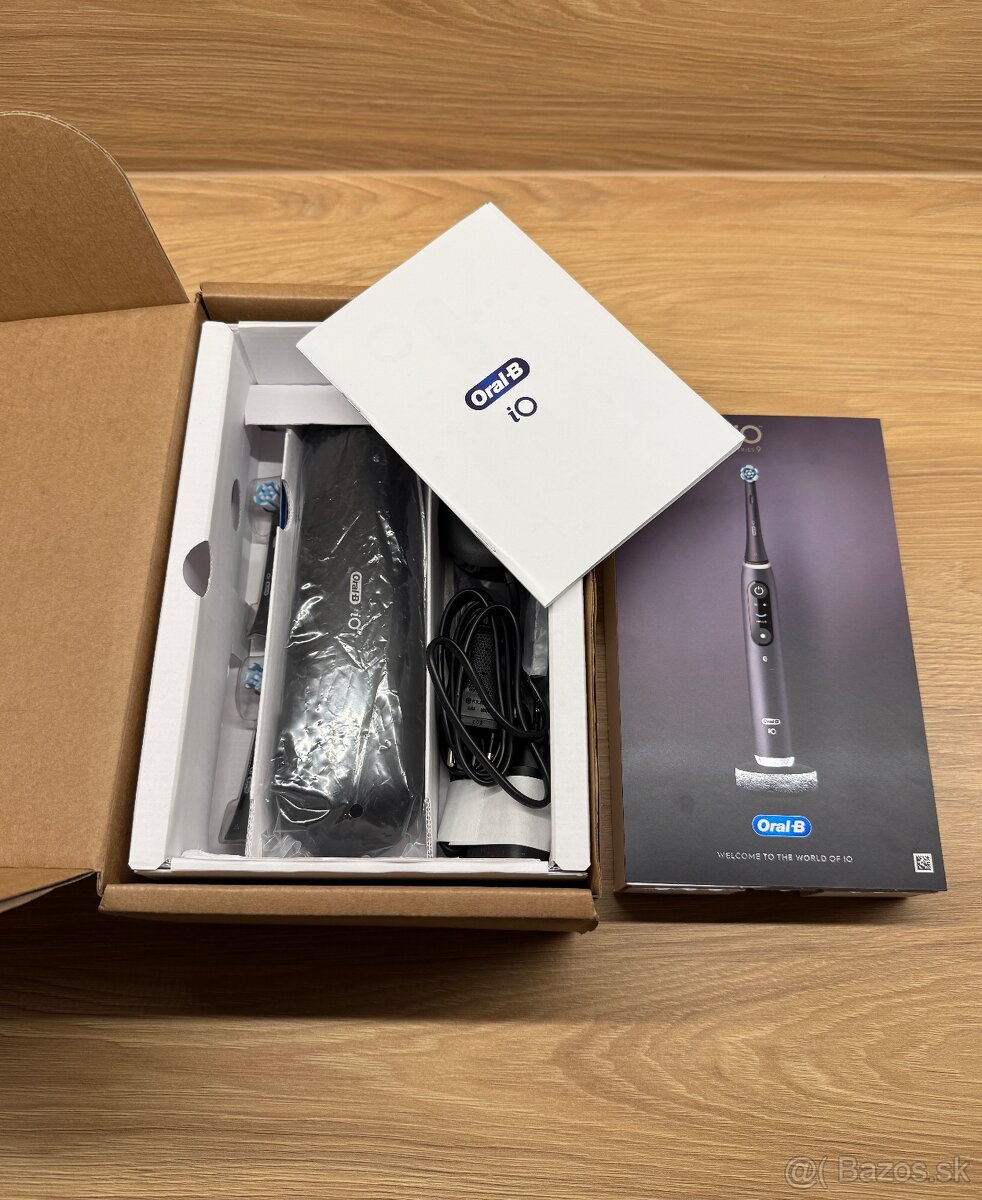 Oral B iO 9 Series Black Onyx - elektrická zubná kefka - 4