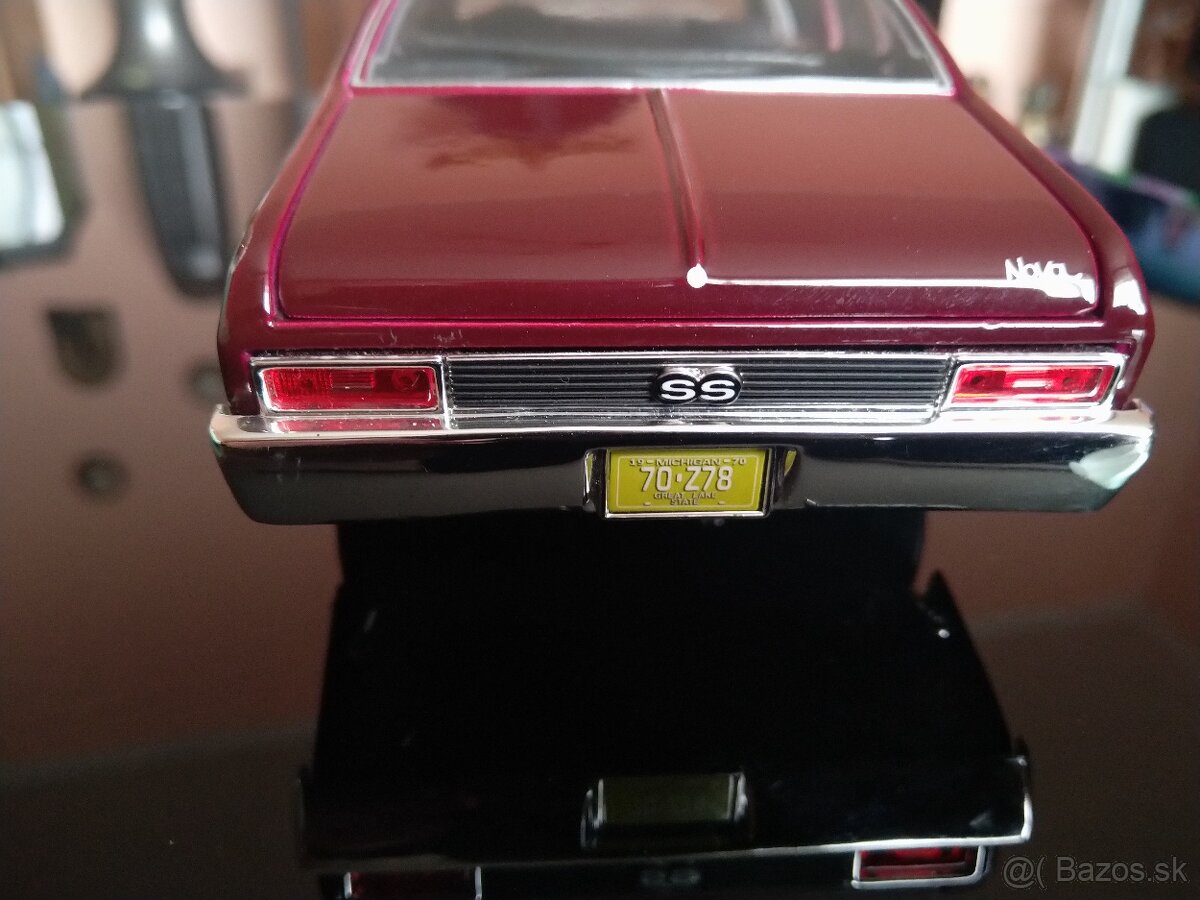 Predám Chevrolet Nova SS. 1:18 Maisto - 4