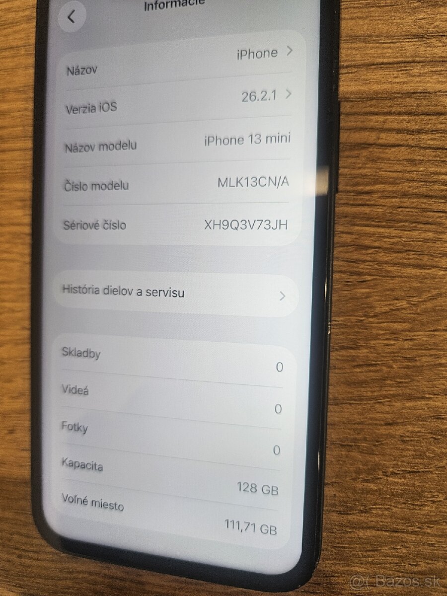 Iphone 13 mini 128gb 100% zdravia bateria - 4