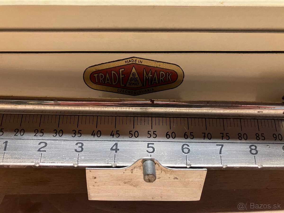 Stará Retro Kuchynská Mechanická Váha - 4