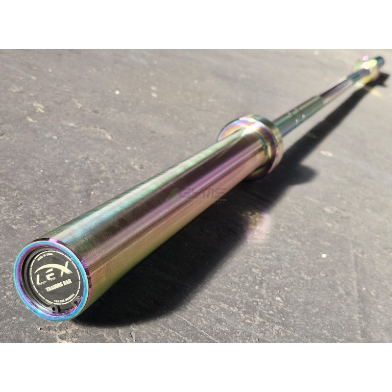 Olympijské tyče American Barbell + polyuretánové kotúče - 4