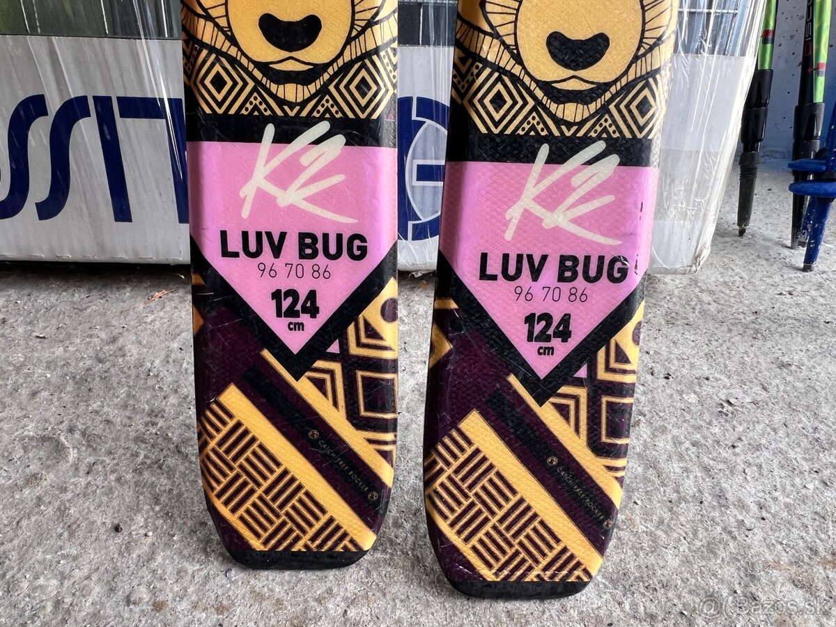 Detské lyže, dľžka 124cm. - 4