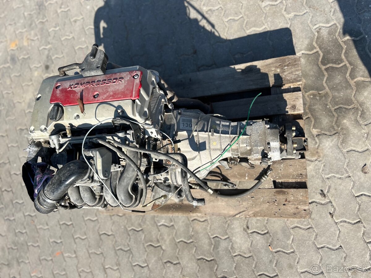 Motor 2.3 kompresor MB r170 - 4