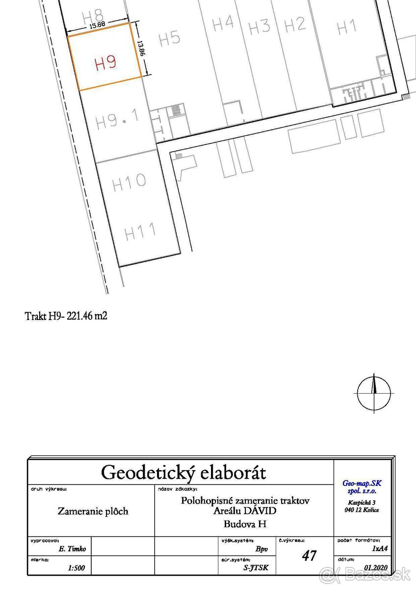 RealityKolesár prenajíma sklad 221m2 Jazerná JUH KE IV. - 4