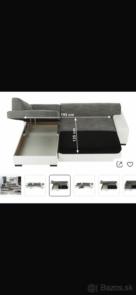 Sedacia súprava rohová - 4