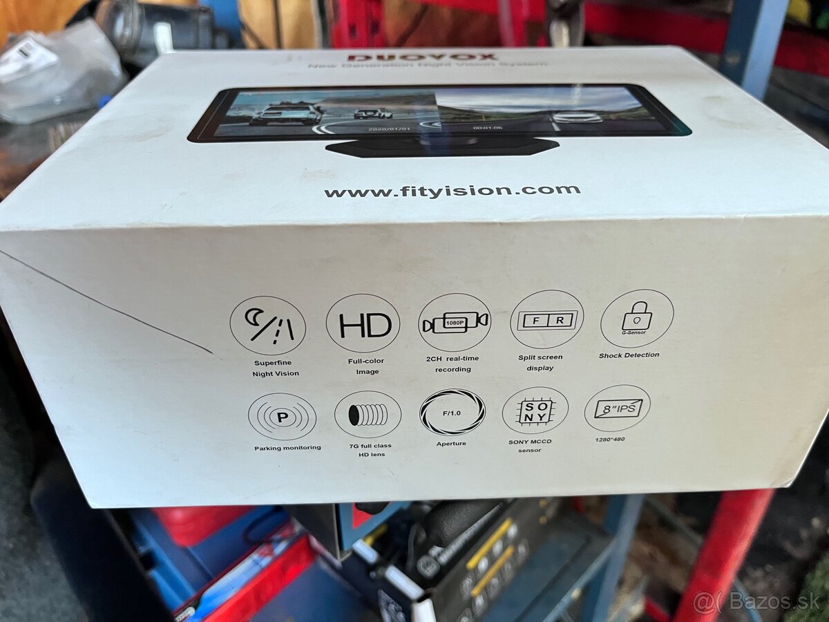 Duovox V9 Autokamera s nočným videním - dual FULL HD 5MP - 4