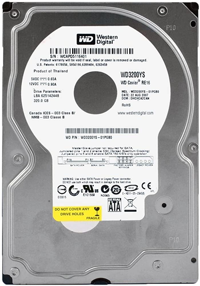 Predam 3,5" HDD (SATA) 40-320GB - 4