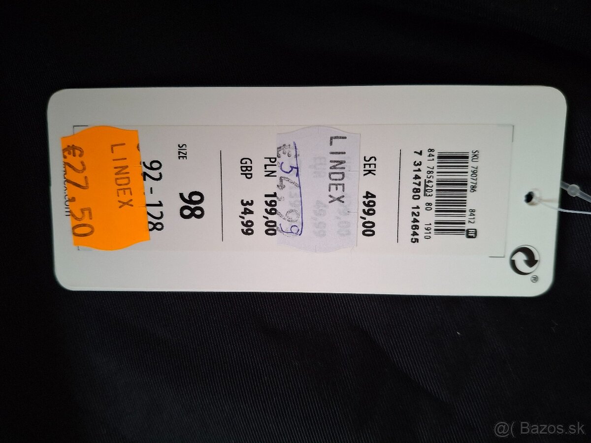 Lindex FIX nové oteplováky v.98 - 4