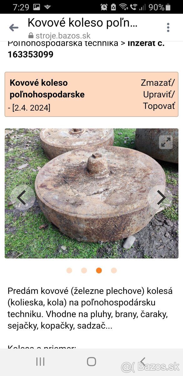 Rotovator postrekovač Major 30 - 4