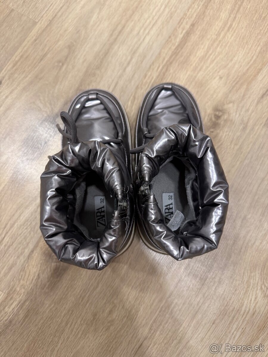 Detské dievčenské čižmy ZARA - 32 - 4
