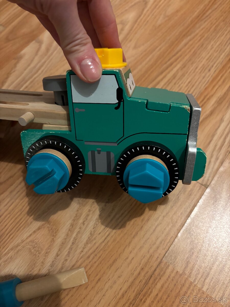 Drevený šrobovací nákladiak - 4